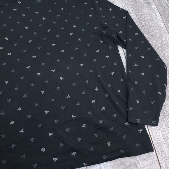 Figs Womens Mens Seamless Underscrub Shirt Size Large Back Print Long Sleeve Top - Picture 4 of 7